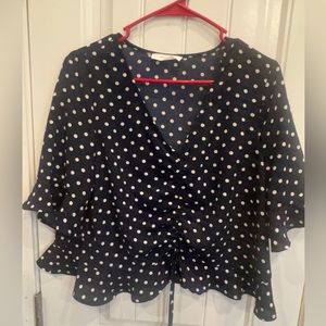Elodie Flounce blouse